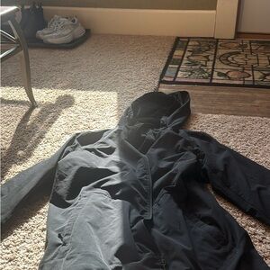 Black Hooded Jacket